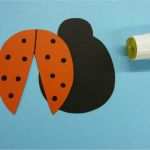 Vorlage Marienkäfer Wunderbar Wir Basteln Einen Schönen Marienkäfer