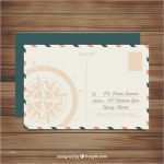 Vorlage Postkarte Rückseite Kostenlos Erstaunlich Reise Postkarte Vorlage In Vintage Stil