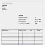 Vorlage Rechnung Kostenlos Word Erstaunlich Rechnungsvorlage Für Word Download Chip