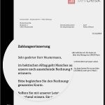 Vorlage Rechnung Kostenlos Word Wunderbar Zahlungserinnerung Vorlage Muster Zum Gratis Download