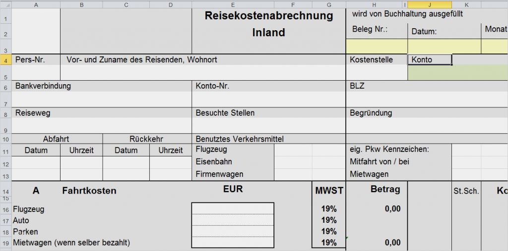 Vorlage Reisekostenabrechnung Pdf Inspiration Reisekostenabrechnung so Rechnen Sie Korrekt Ab