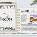 Vorlage Rezepte Selber Schreiben Genial Schwarz Und Weiß Rezept Buch Vorlage Editierbare
