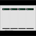 Vorlage Rückenschilder Leitz Wunderbar Pc Beschriftbares Einsteckschild Für Qualitätsordner 180