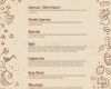 Vorlage Speisekarte Kostenlos Erstaunlich Restaurant Menü Seite Vorlage Mit Kaffee Scribble