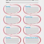 Vorlage Speiseplan Kindergarten Bewundernswert Wochenkalender Als Pdf Vorlagen Zum Ausdrucken