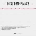 Vorlage Speiseplan Kindergarten Erstaunlich Meal Prep Alle Grundlagen Und Tipps Für Den Einstieg