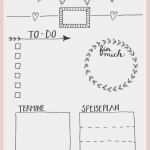 Vorlage Speiseplan Kindergarten Hübsch Jeden Tag Eine Kleine Freude Der Tagesplaner