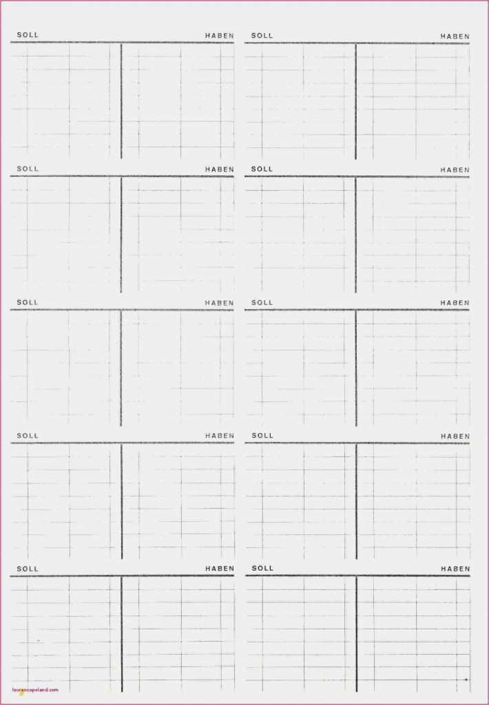 Vorlage T Konten Luxus T Konten Vorlage Word T Konten Vorlage Laurencopeland