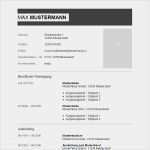 Vorlage Tabellarischer Lebenslauf Word Großartig Die 25 Besten Ideen Zu Cv Muster Auf Pinterest