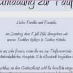 Vorlage Taufe Einladung Schön Einladung Zur Taufe Vorlagen Kostenlos – Travelslow