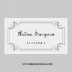 Vorlage Tischkarten Hochzeit Best Of Tischkarten Vorlage Word Einzigartig Einladungskarten 90