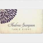 Vorlage Tischkarten Hochzeit Süß Hochzeit Tischkarten Vorlage Rustikal Blumen Lila