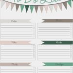Vorlage to Do Liste Gut Freebie to Do List Vanni Vanilla