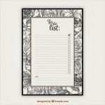 Vorlage to Do Liste Schönste to Do Liste Vorlage Mit Vintage Ve ation