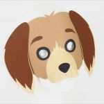 Vorlage Trainingsplan Hund Erstaunlich Tiermaske "hund" – Bastelanleitung Mit Vorlagen