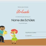 Vorlage Urkunde Zum Bearbeiten Süß Urkunde Grundschüler