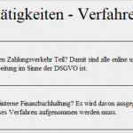 Vorlage Verfahrensverzeichnis Dsgvo Inspiration Erklaerungen Dsgvo Dsgvo Vorlagen