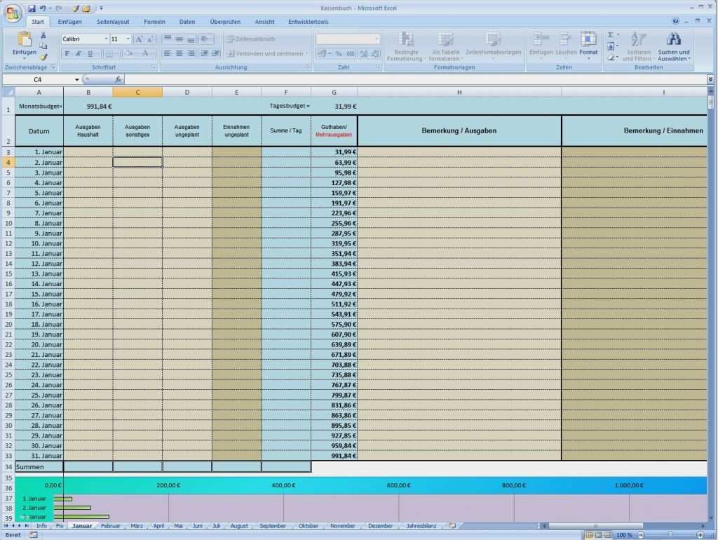 Vorlage Vergrößern Und Drucken Beste Excel Vorlage tool Haushaltsbuch Kassenbuch
