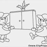 Vorlage Vergrößern Und Drucken Gut Vorlage Zum Drucken Und Malen Umzugsmitarbeiter