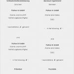 Vorlage Vertraulichkeitsvereinbarung Inspiration Muster Vertraulichkeitsvereinbarung Englisch Deutsch Zum