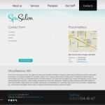 Vorlage Website Inspiration Website Vorlage Für Schönheitssalon