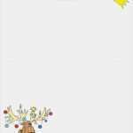 Vorlage Weihnachtsbriefpapier Großartig Kostenloses Briefpapier &quot;weihnachten&quot; Vorlagen Zum