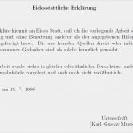 Vorlage Wissenschaftliche Arbeit Beste Eidesstattliche Erklärung Für Bachelorarbeit Und Masterarbeit