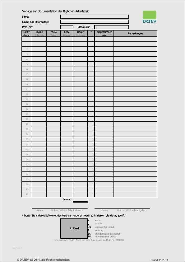 Vorlage Zur Dokumentation Der Täglichen Arbeitszeit Datev Kennwort Erstaunlich Datev Vorlage Zur Dokumentation Der Täglichen Arbeitszeit