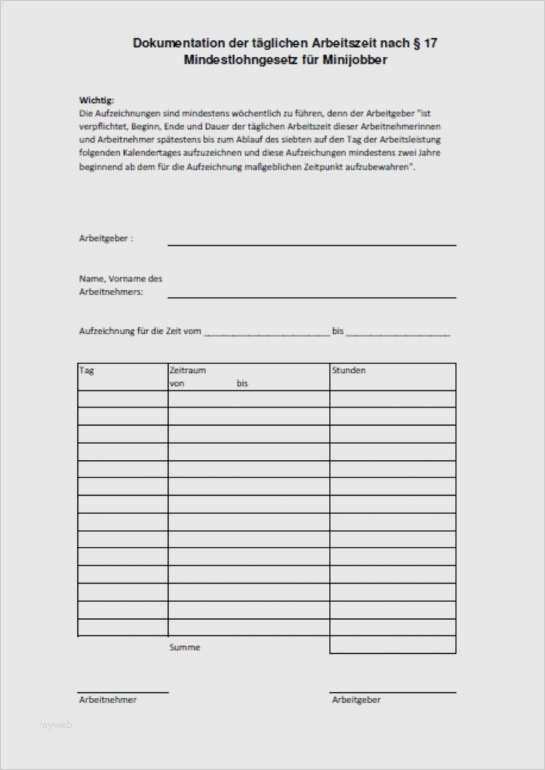 Vorlage Zur Dokumentation Der Täglichen Arbeitszeit Datev Kennwort Wunderbar Vorlage Zur Dokumentation Der Taglichen Arbeitszeit Datev