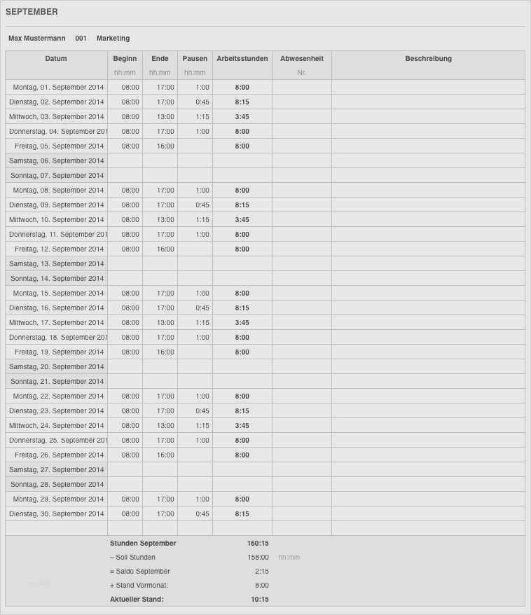 Vorlage Zur Dokumentation Der Täglichen Arbeitszeit Datev Word Gut 43 Erstaunlich Datev Vorlage Zur Dokumentation Der
