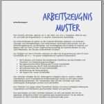 Vorlagen Arbeitszeugnis Kostenlos Süß Arbeitszeugnis Muster Download