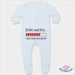 Vorlagen Baby Body Bemalen Cool Baby Strampler Bedruckt Mit "bitte Warten Meine Windel