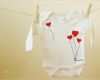 Vorlagen Baby Body Bemalen Inspiration Baby Bodysuit Clothing Esie Valentine Heart Balloons