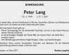 Vorlagen Danksagung Trauer Zeitung Schön Peter Lang Trauer Traueranzeigen & Nachrufe Badische