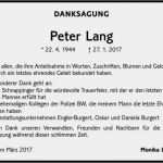 Vorlagen Danksagung Trauer Zeitung Schön Peter Lang Trauer Traueranzeigen & Nachrufe Badische