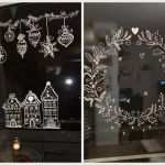 Vorlagen Fenster Kreidemarker Angenehm Kreidestift Fenster Vorlage Schön Weihnachten House Country