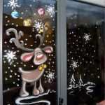 Vorlagen Fenster Kreidemarker Fabelhaft Vorlagen Fenster Kreidemarker Weihnachtliches Fensterbild