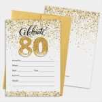 Vorlagen Für Einladungen Zum 80 Geburtstag Neu Einladungskarten 80 Geburtstag Kostenlos Ausdrucken