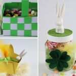 Vorlagen Für Fotocollagen Süß Osterkörbchen Basteln Anleitung Vorlagen Für