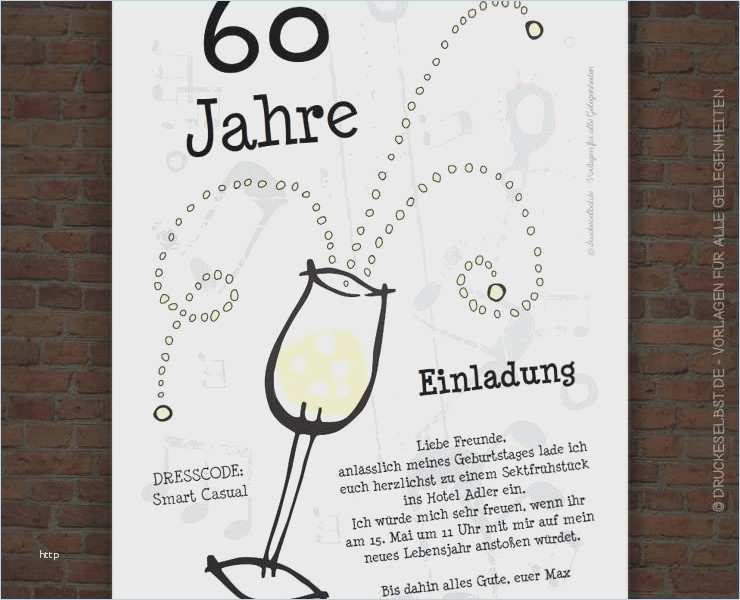 Vorlagen Für Geburtstagseinladungen Zum 60 Genial Einladungskarten Zum 60 Geburtstag Vorlagen Kostenlos