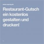 Vorlagen Für Gutscheine Zum Ausdrucken Kostenlos Süß Restaurant Gutschein Kostenlos Gestalten Und Drucken