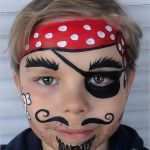 Vorlagen Für Kinderschminken Erstaunlich Pirat Schminkvorlage Für Fasching Oder Kindergeburtstag