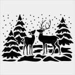 Vorlagen Für Schneespray Beste Schablone Weihnachten Fenster