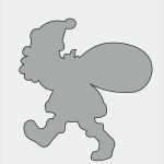 Vorlagen Für Schneespray Einzigartig Schablone Weihnachtsmann Zum Ausschneiden