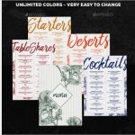 Vorlagen Für Speisekarten Bewundernswert Professionelle Speisekarten Vorlagen Unter 20 Euro