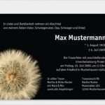 Vorlagen Für Traueranzeigen Wunderbar Trauerkarten Online Gestalten Löwenzahn