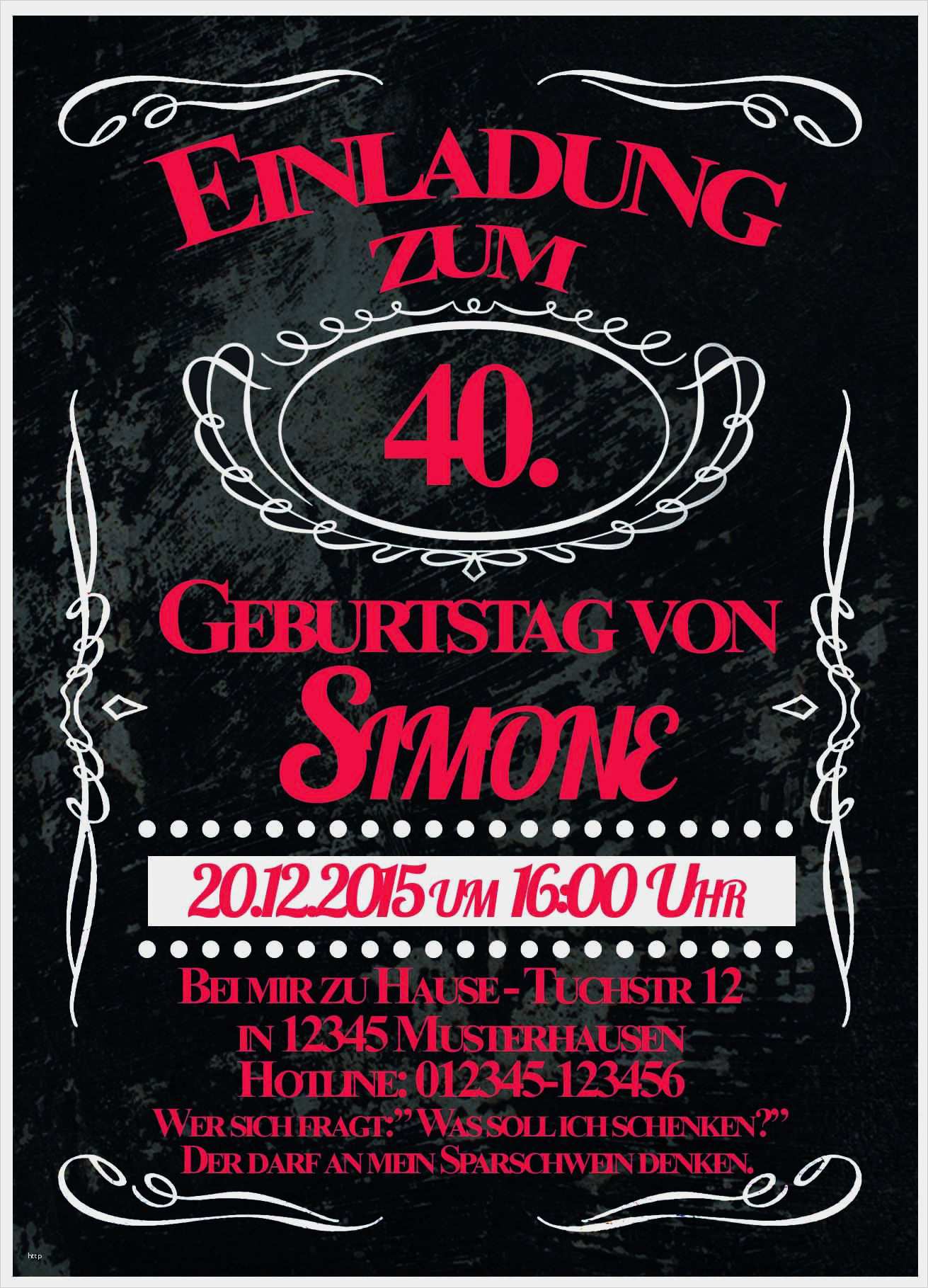 Vorlagen Geburtstagswünsche Erstaunlich Einladungskarten Geburtstag Einladungskarten Zum 40