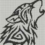 Vorlagen Häkeln Erstaunlich Wolf Alpha Pattern Preview Added by Puppydog