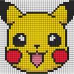 Vorlagen Häkeln Schön Pokemon Pikachu Aus Bügelperlen