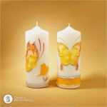 Vorlagen Kerzen Verzieren Erstaunlich Blattwachs Zum Verzieren Von Kerzen Und Festtagskerzen